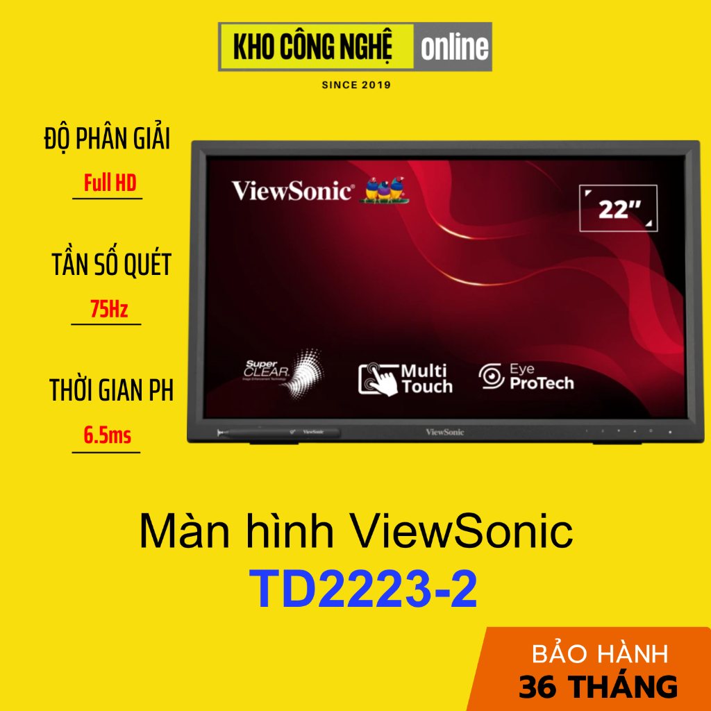 Màn hình Viewsonic TD2223-2 22 inch