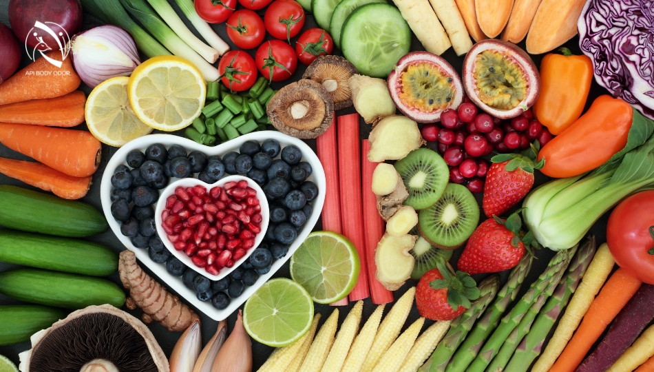 Change your diet to eliminate body odor