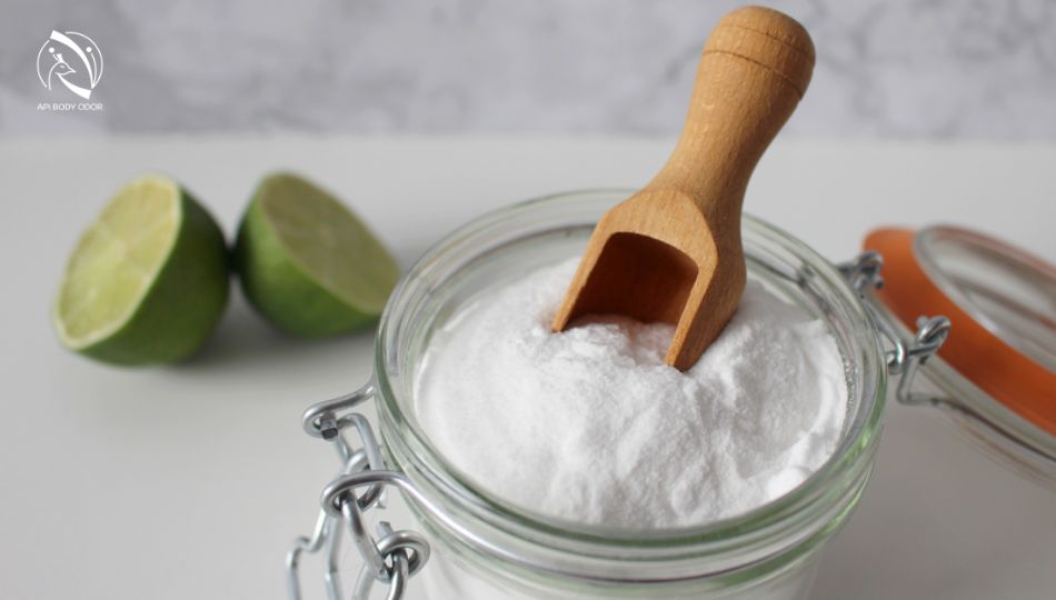 Treat underarm odor with baking soda