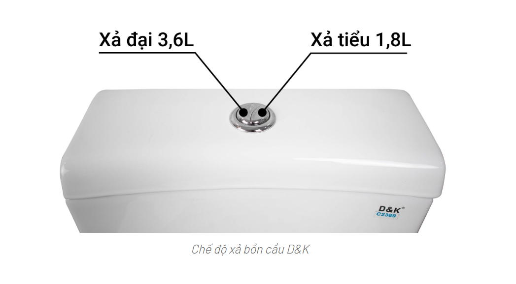 Bồn cầu 1 khối DK-C2389L