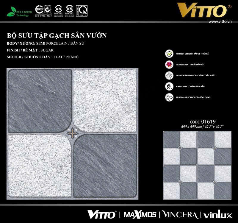 Gạch sân vườn Vitto 01619