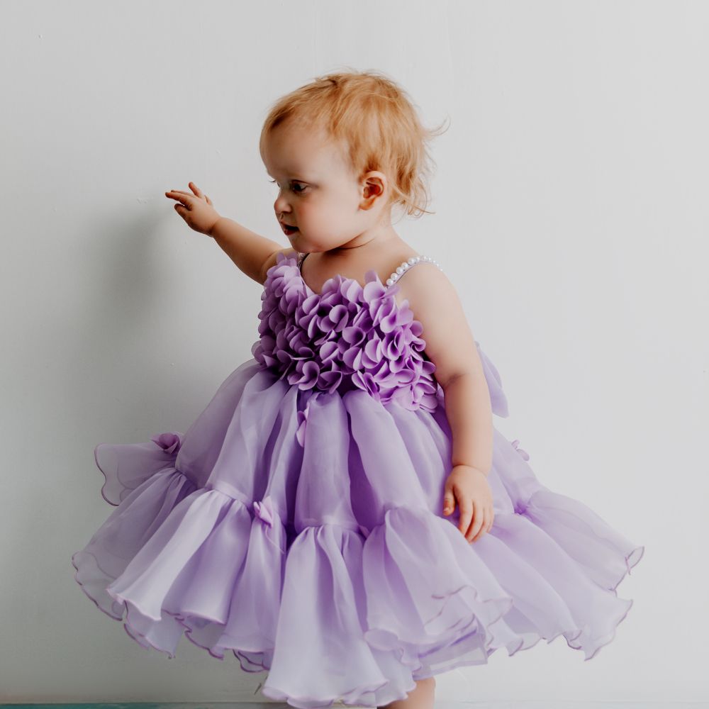 💜 Lavender Dream Dress – A Handmade Story Inspired by Provence’s Blooming Fields