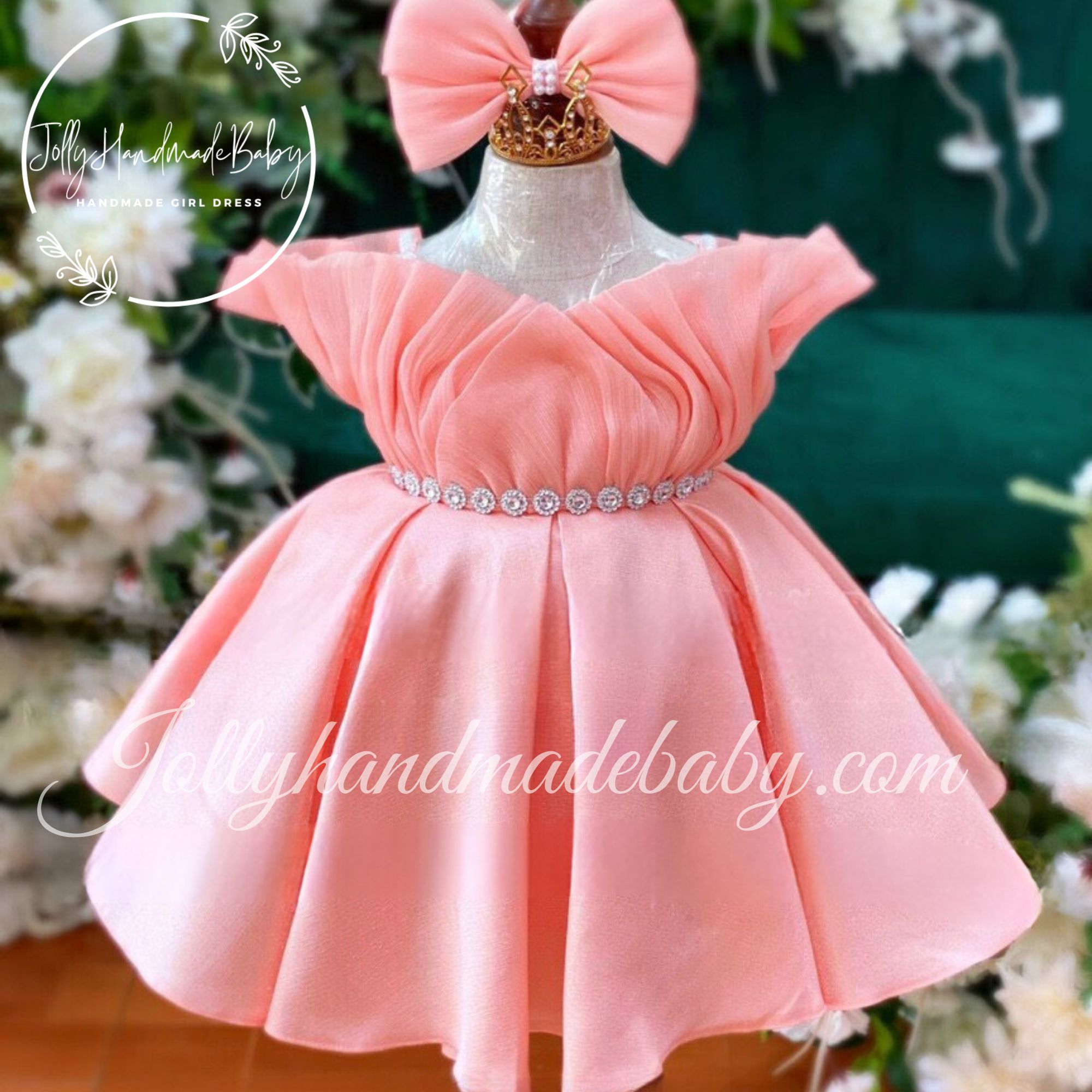 Custom baby girl clothes sales