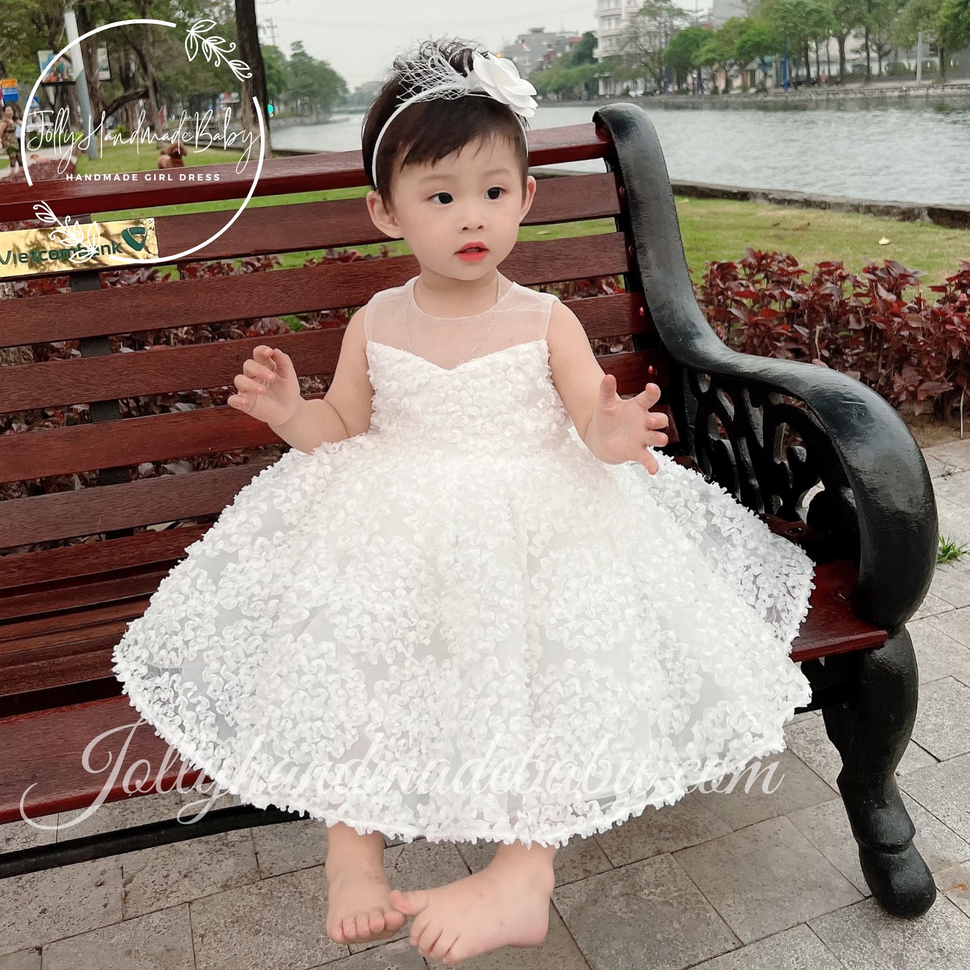 White Wedding Dress For Girl Girl Wedding Princess Dress Girl Occasion Dress