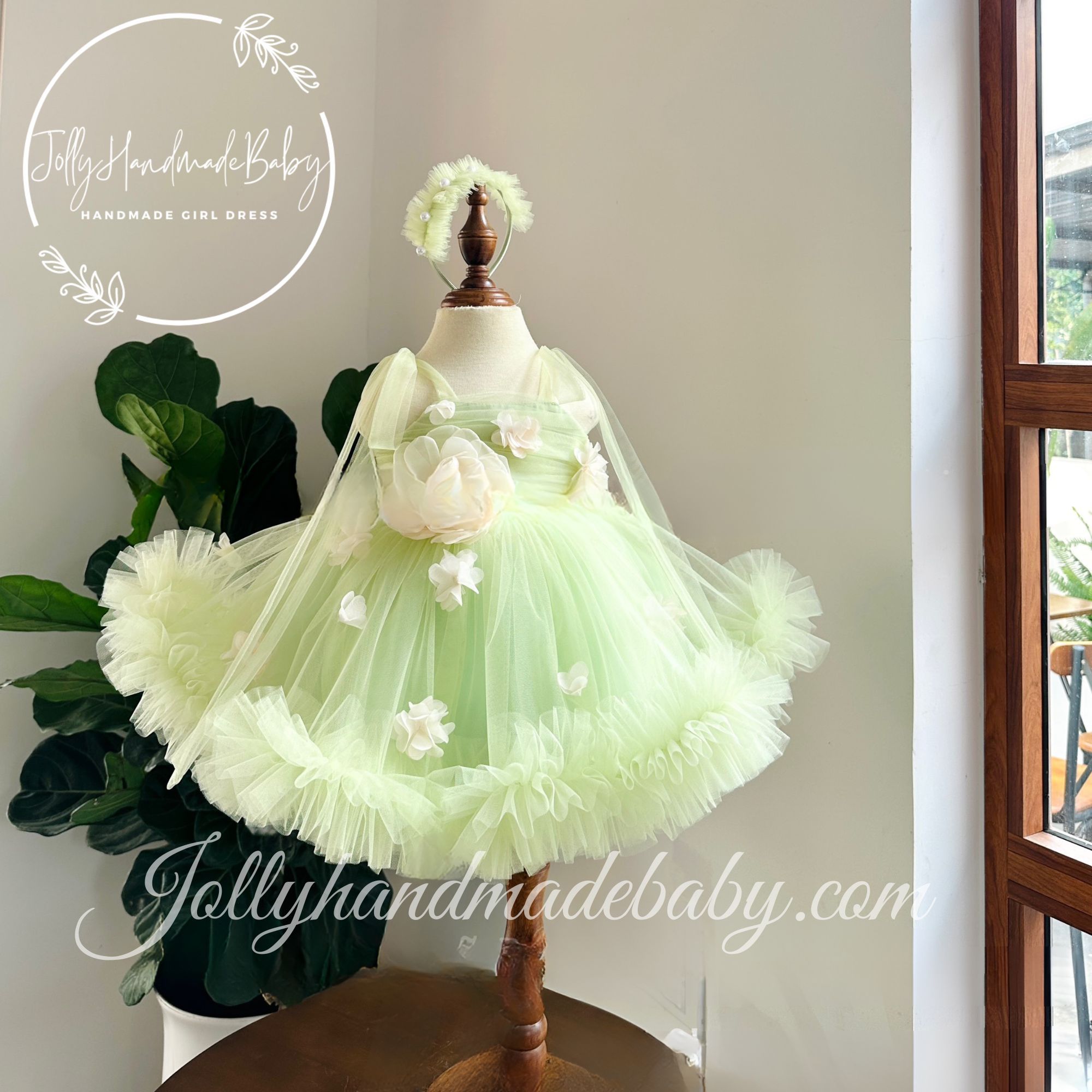 Mint Cute Satin Flower Girl Dresses, Little Girl Dresses Mint Cute Satin Flower Girl Dresses, Little Girl Dresses