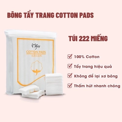 Bông Tẩy Trang Cotton Pads 222 miếng/Túi