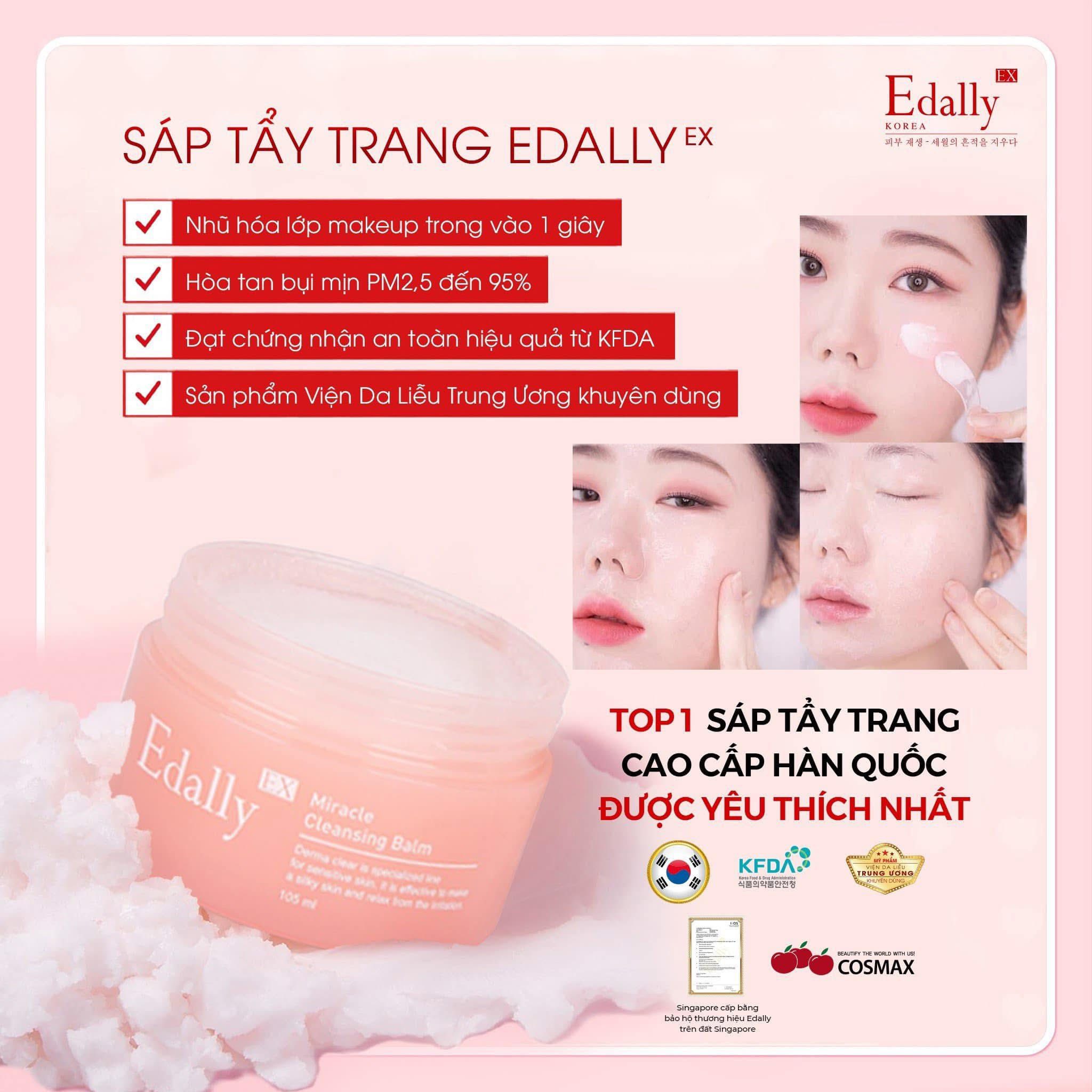 Sáp tẩy trang dưỡng ẩm Edally EX - Edally EX Miracle Cleansing Balm