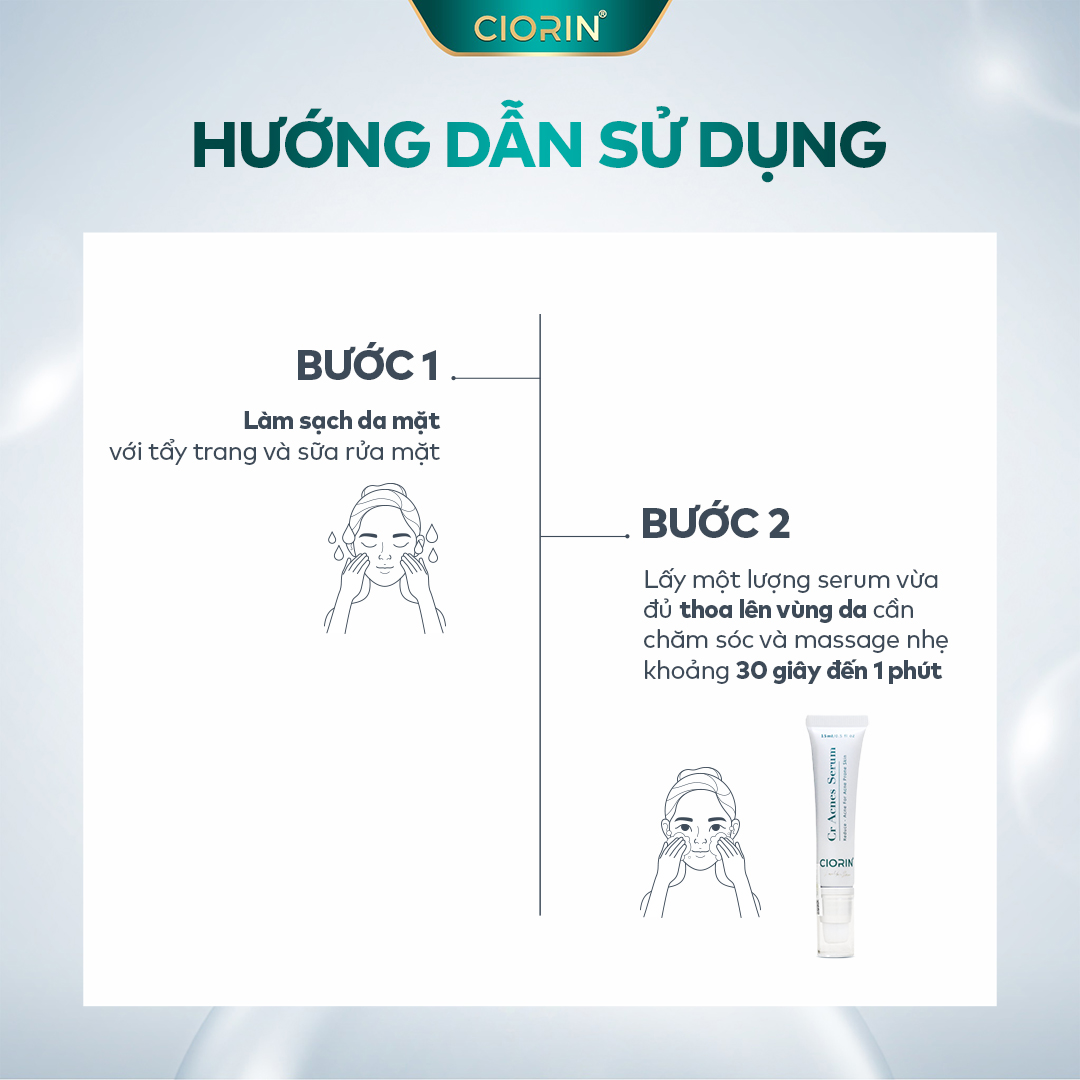 Ciorin Cr Acnes Serum Giảm mụn dầu thừa trên da và thông thoáng lỗ chân lông