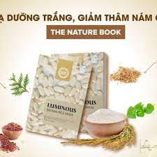 Mặt Nạ Dưỡng Trắng, Giảm Thâm Nám Từ Gạo Lứt The Nature BookLuminous Brown Rice Mask