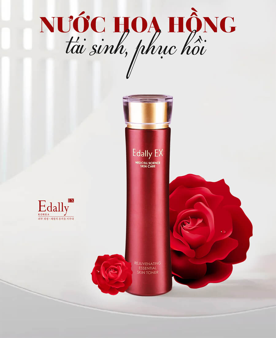 Nước hoa hồng tái sinh, phục hồi Edally EX - Edally EX Rejuvenating Essential Skin Toner