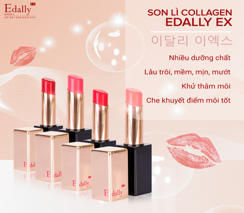 Son môi Collagen Edally EX - Edally EX Collagen Ampoule Lipstick #05