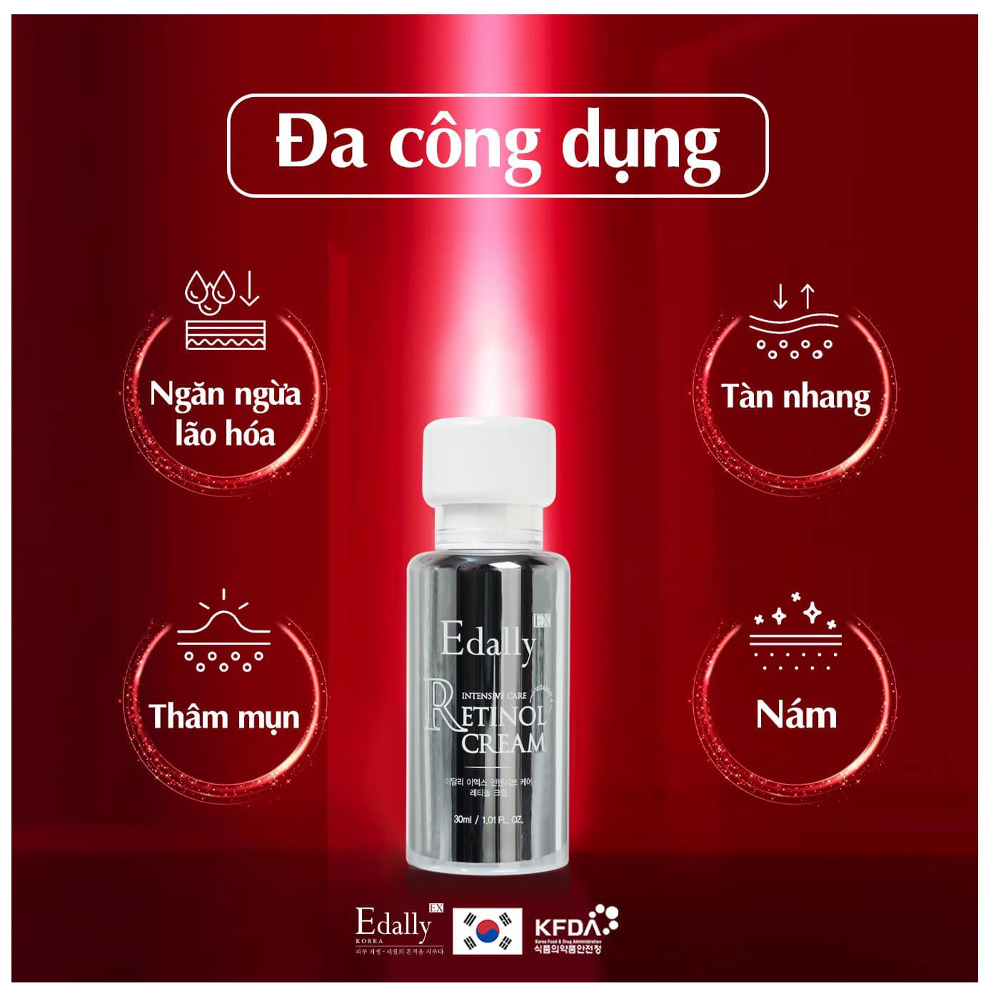 Kem Retinol Edally Ex - Edally EX Intensive Care Retinol Cream