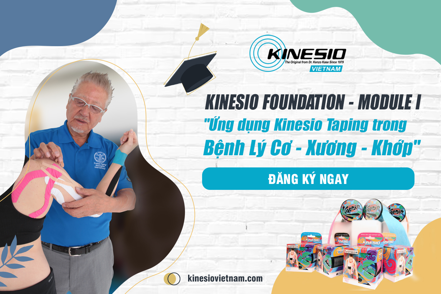 Khóa học KINESIO FOUNDATION Module 1 - TIẾNG VIỆT