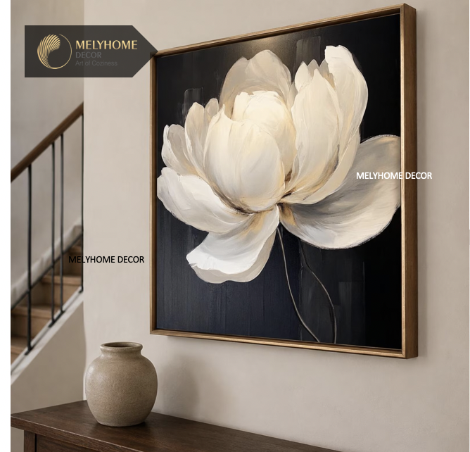 Tổng hợp các mẫu tranh Hoa Cúc Mẫu Đơn Túc Anh Hoa Dại Nghệ Thuật Tối Giản Vintage Trừu Tượng Nhật Bản Đa Dạng Phong cách Tranh Treo Tường Trang trí phòng ngủ phòng khách _ MELYHOME DECOR