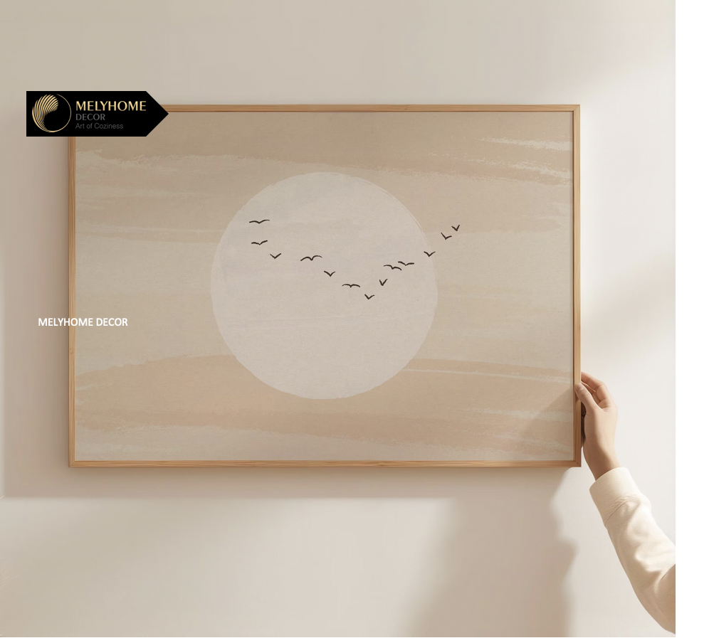 Tổng hợp các mẫu tranh Phong cảnh Tối Giản Rừng Núi wabi sabi nghệ Thuật Treo Tường Trang trí