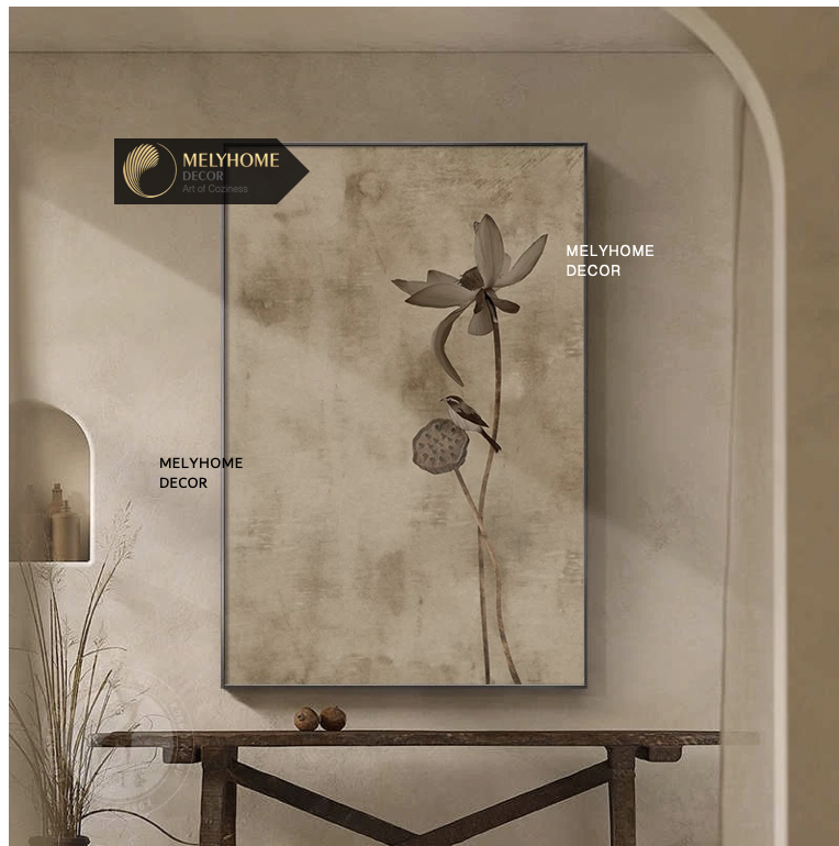 Tổng hợp các mẫu tranh indochine Vintage Trung Hoa Hoa Sen Tre Trúc Chim Động Vật Bướm Cổ Điển Nghệ Thuật Treo Tường Trang trí
