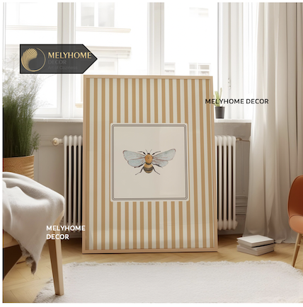 Tranh Màu Vàng Đáng Yêu Ngọt Ngào Hoa Cúc Chanh Mây Vịt Động Vật Chữ Dễ Thương Pastel Tối Giản Đơn Dọc Treo Tường Tráng Gương / Canvas Cao Cấp Trang trí Quán Cafe Showroom Thời Trang