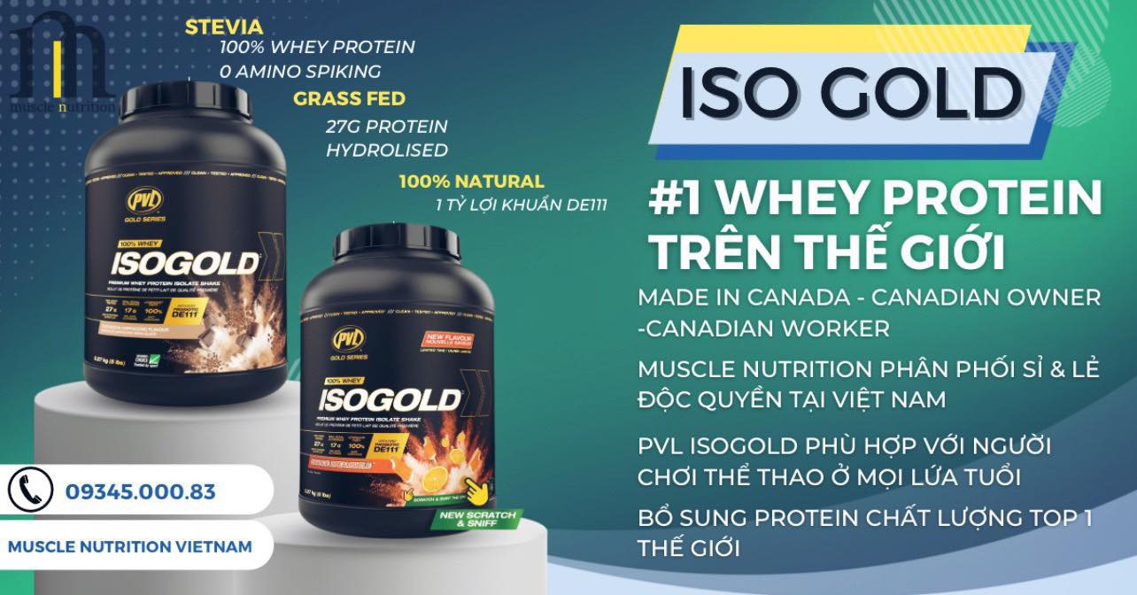 Top 5 dòng Whey tốt nhất hiện nay