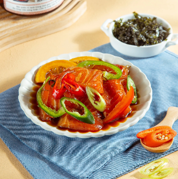 Cá hồi ngâm tương hũ nhỏ 150gr