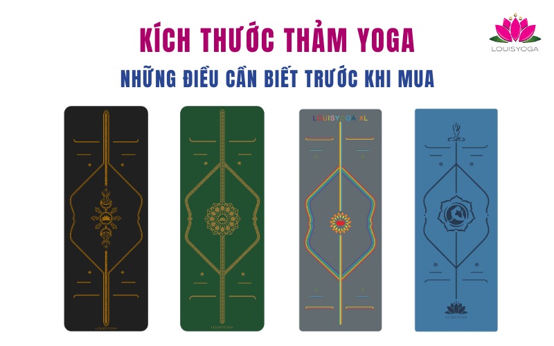Kích thước thảm Yoga: Những điều cần biết trước khi mua