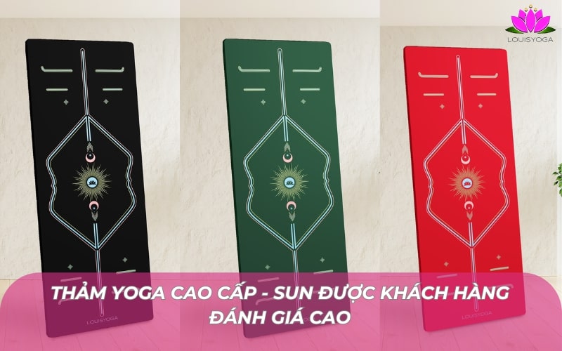 Tại sao thảm Tập Yoga Cao Su Cao Cấp - Sun lại được khách hàng đánh giá cao?