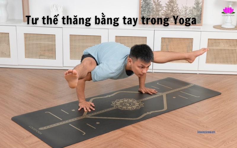 Tư thế thăng bằng tay trong Yoga: Sức mạnh và năng lượng cuộc sống