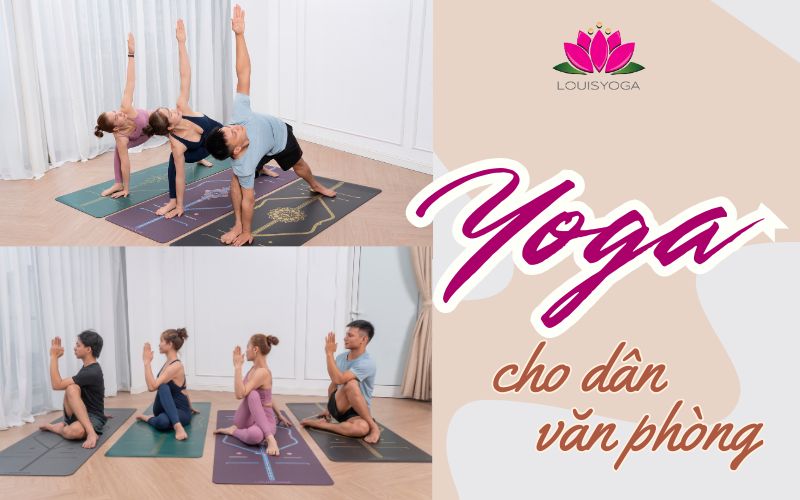 Yoga giúp thư giãn và cải thiện sức khỏe cho dân văn phòng