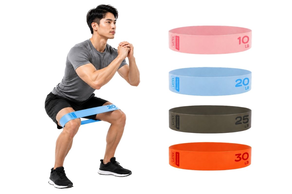 Dây kháng lực MiniBand size nhỏ phù hợp cho người mới bắt đầu tập luyện.