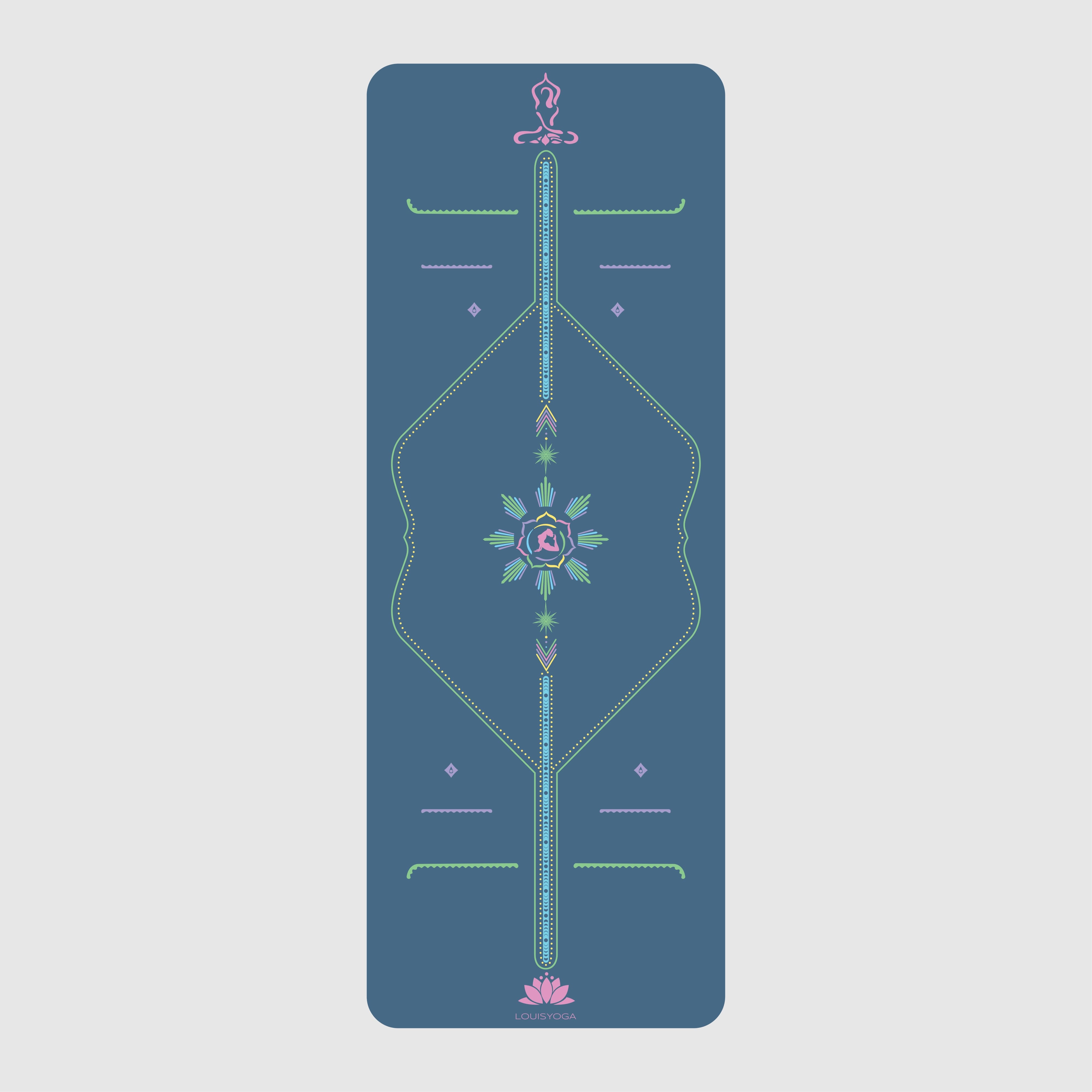 Thảm Tập Yoga Cao Su - QUEEN