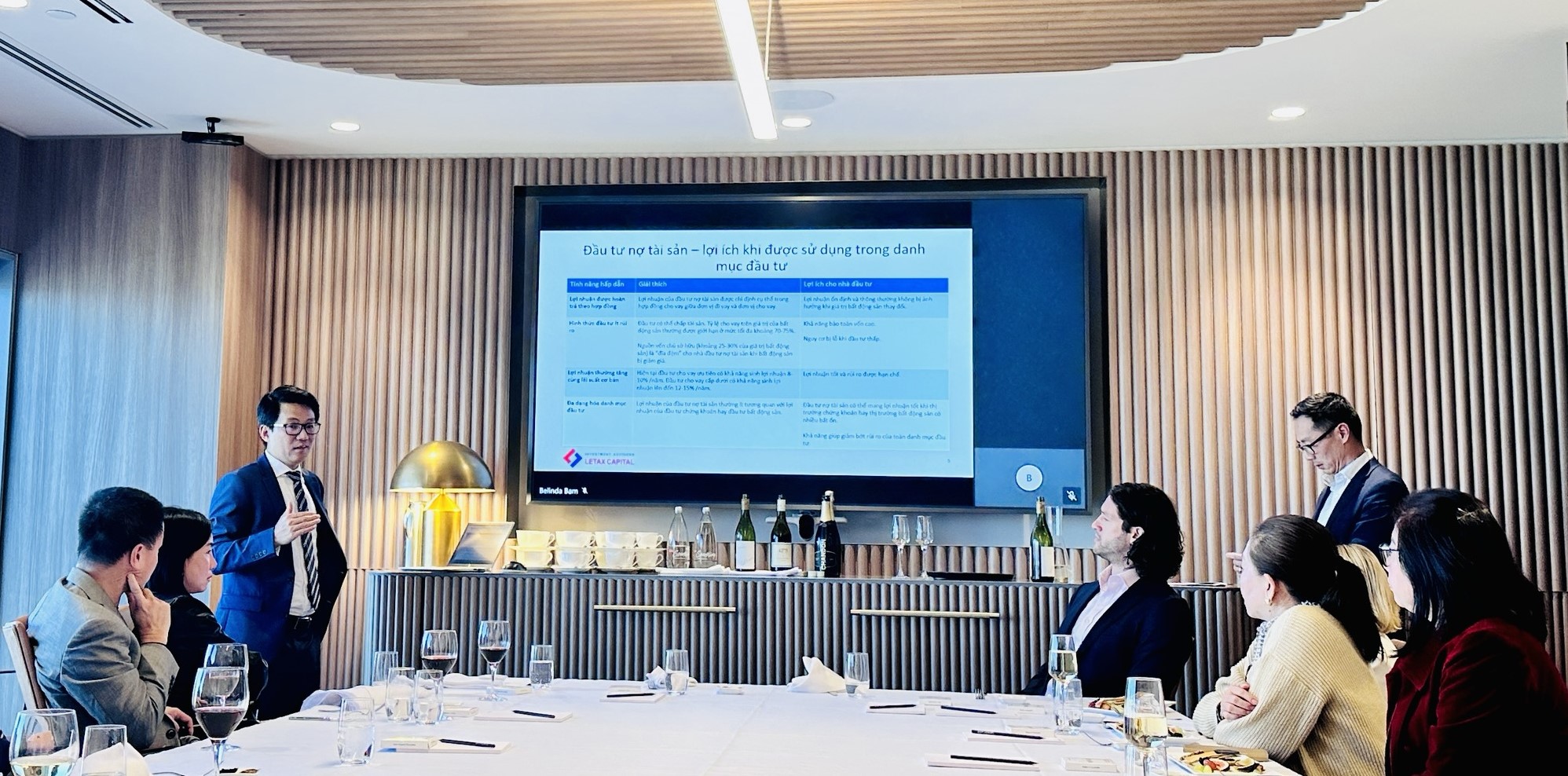 Property Debt Investment Seminar for Letax Capital's clients
