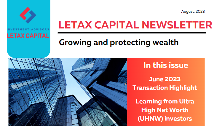 Investment Newsletter- August 2023