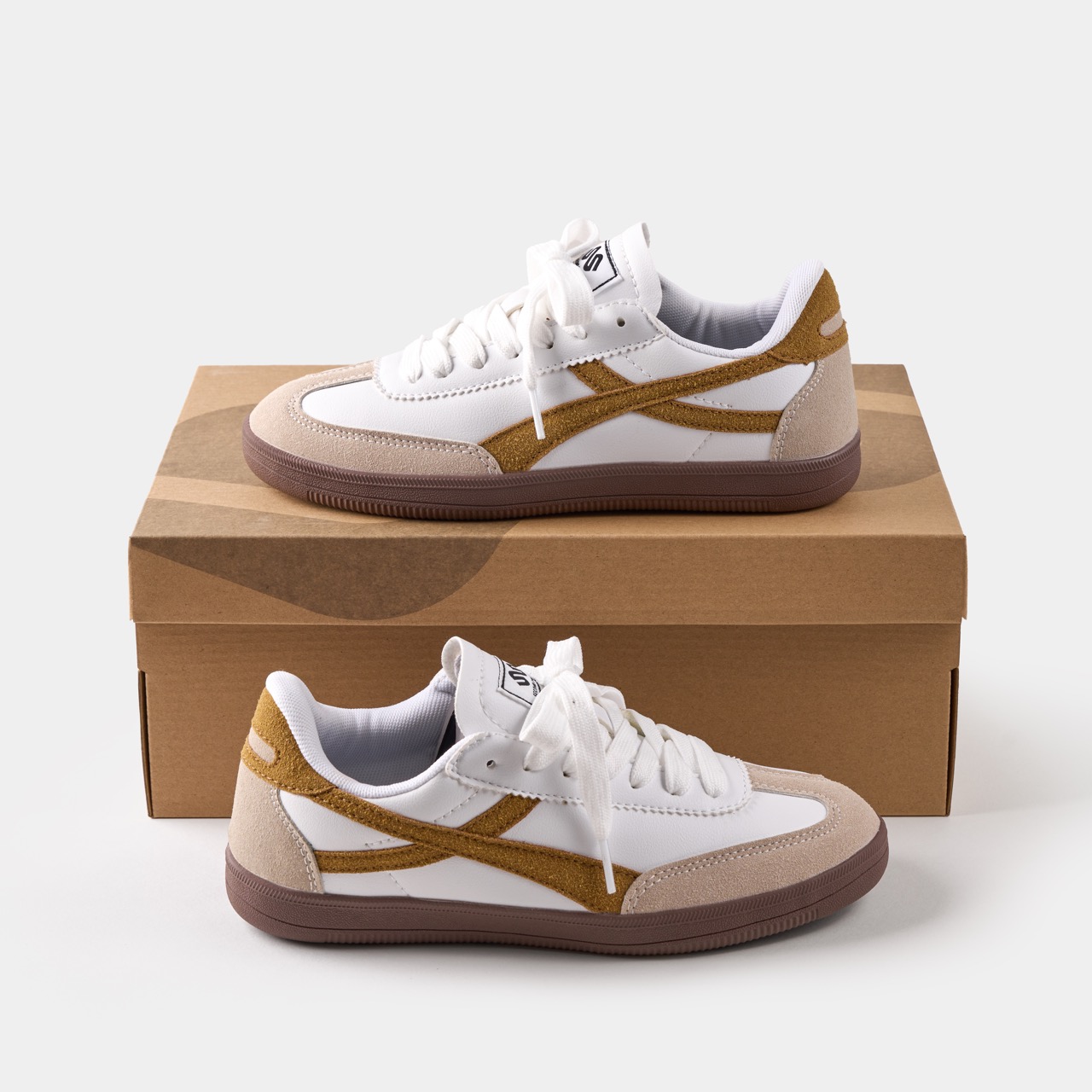 Giày GAT Shoes Second Sunday Brown Wind SK64 - Ver 2