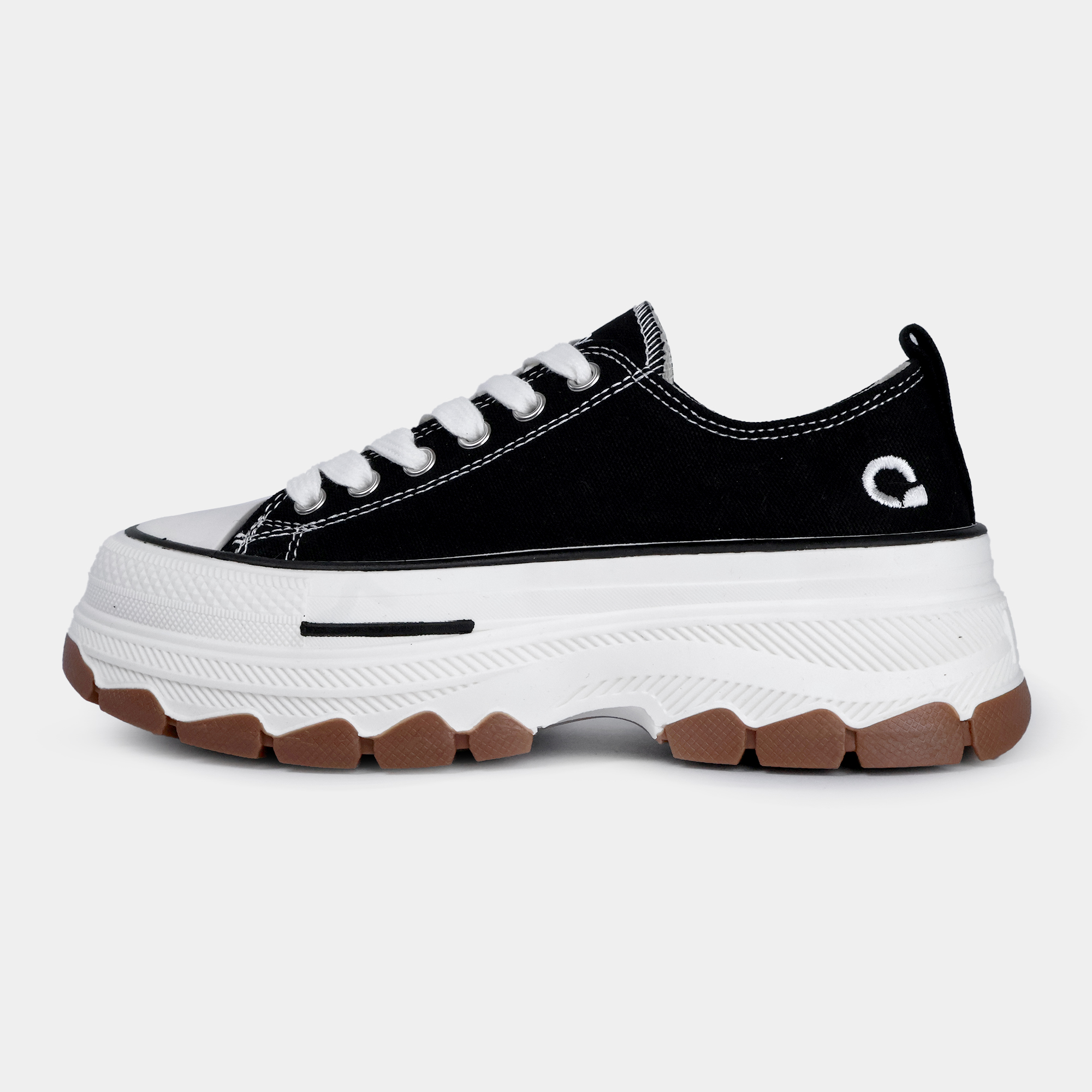 Giày Thể Thao Sneaker Nam Nữ Amont Chunky Low Đế Tăng Chiều Cao 4cm AG02