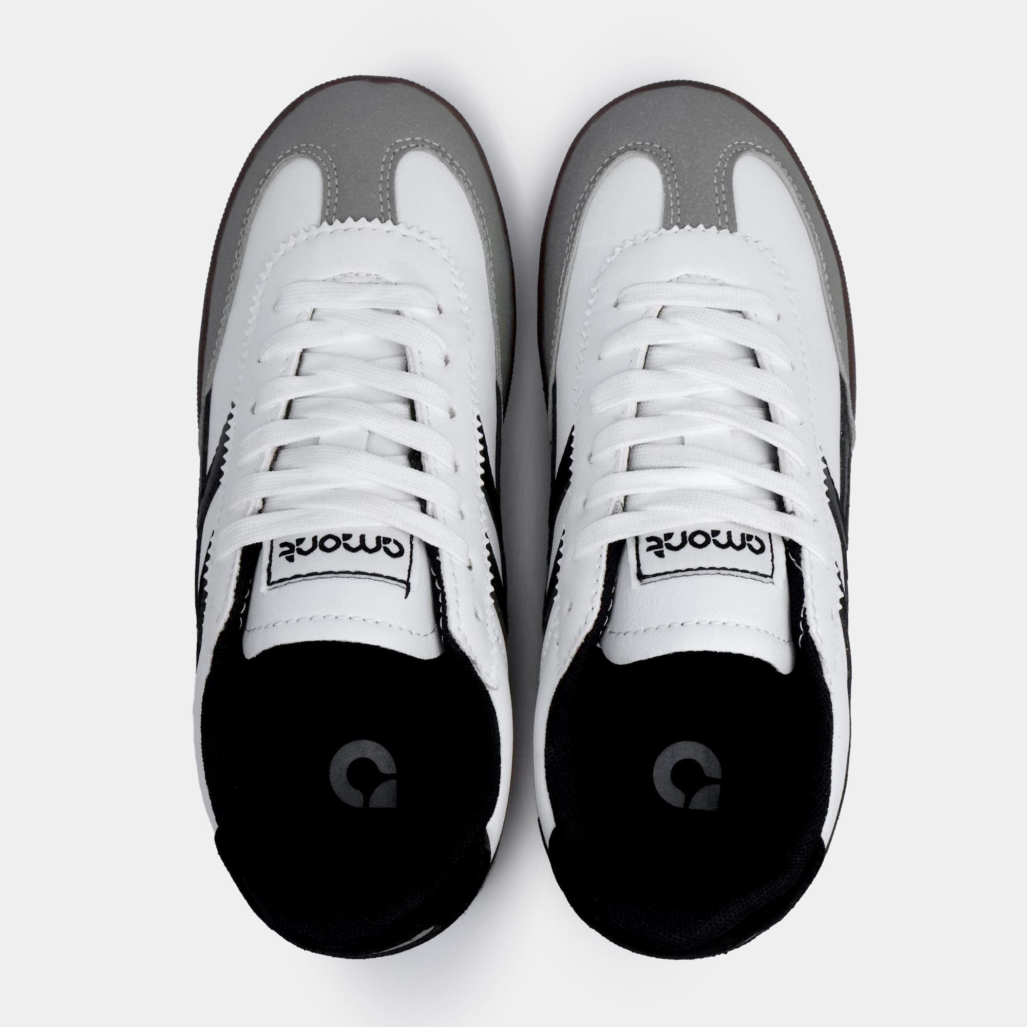 Giày Thể Thao GAT Shoes Nam Nữ Amont White Wind  Đế Tăng Chiều Cao AG62