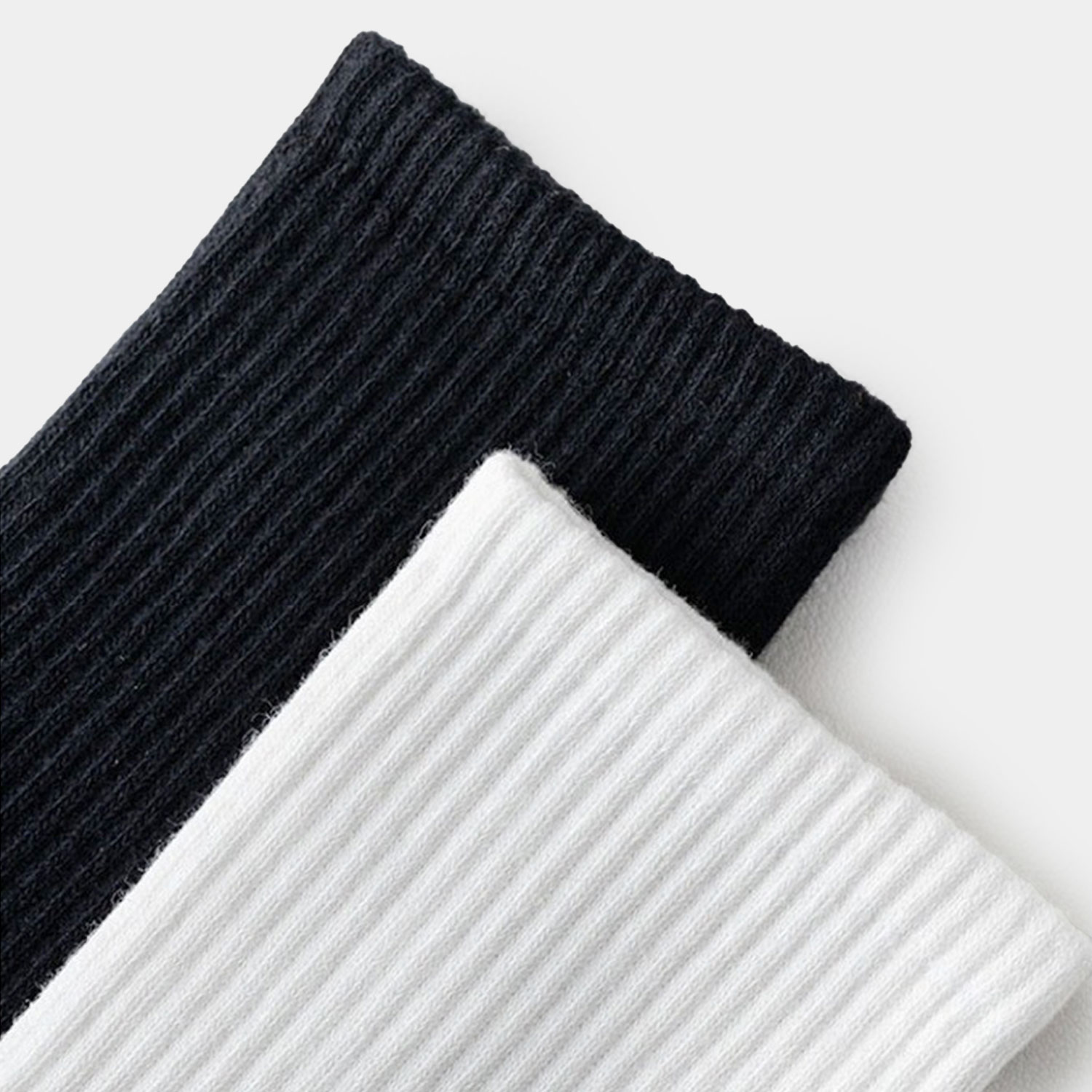 Tất Vớ Cổ Trung Trơn Seccond Sunday Basic SA04