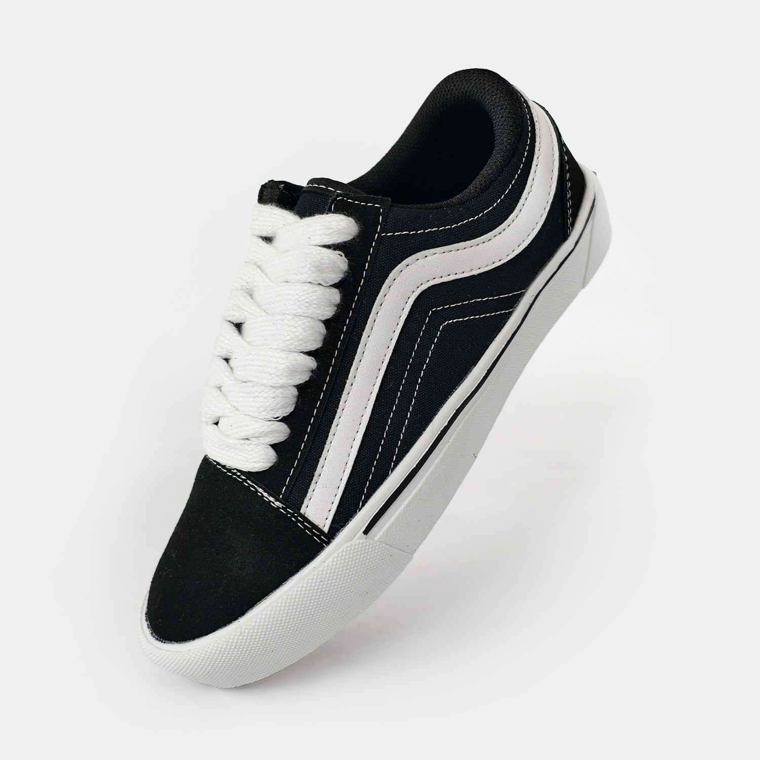 Giày Second Sunday Black Basic SK18