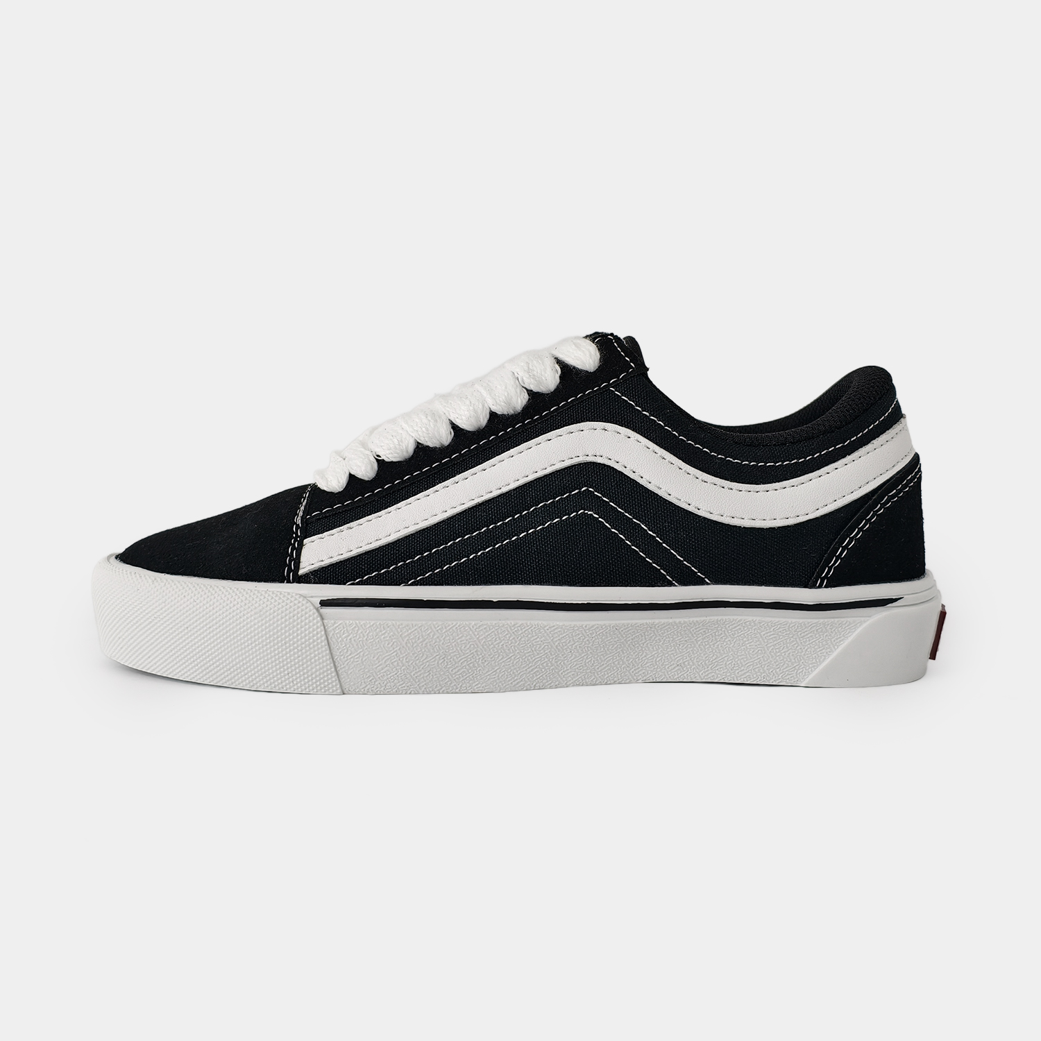 Giày Second Sunday Black Basic SK18