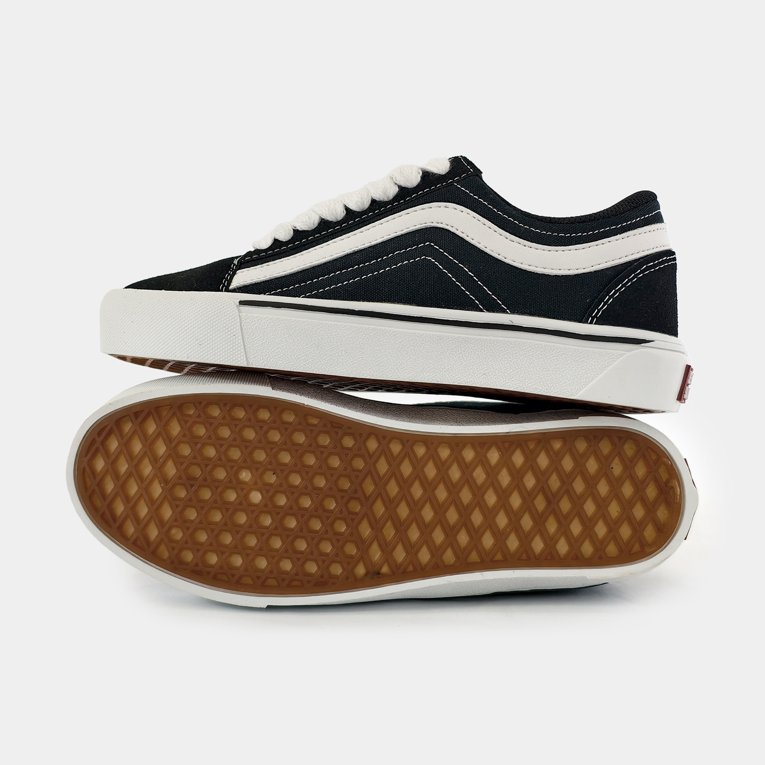 Giày Second Sunday Black Basic SK18