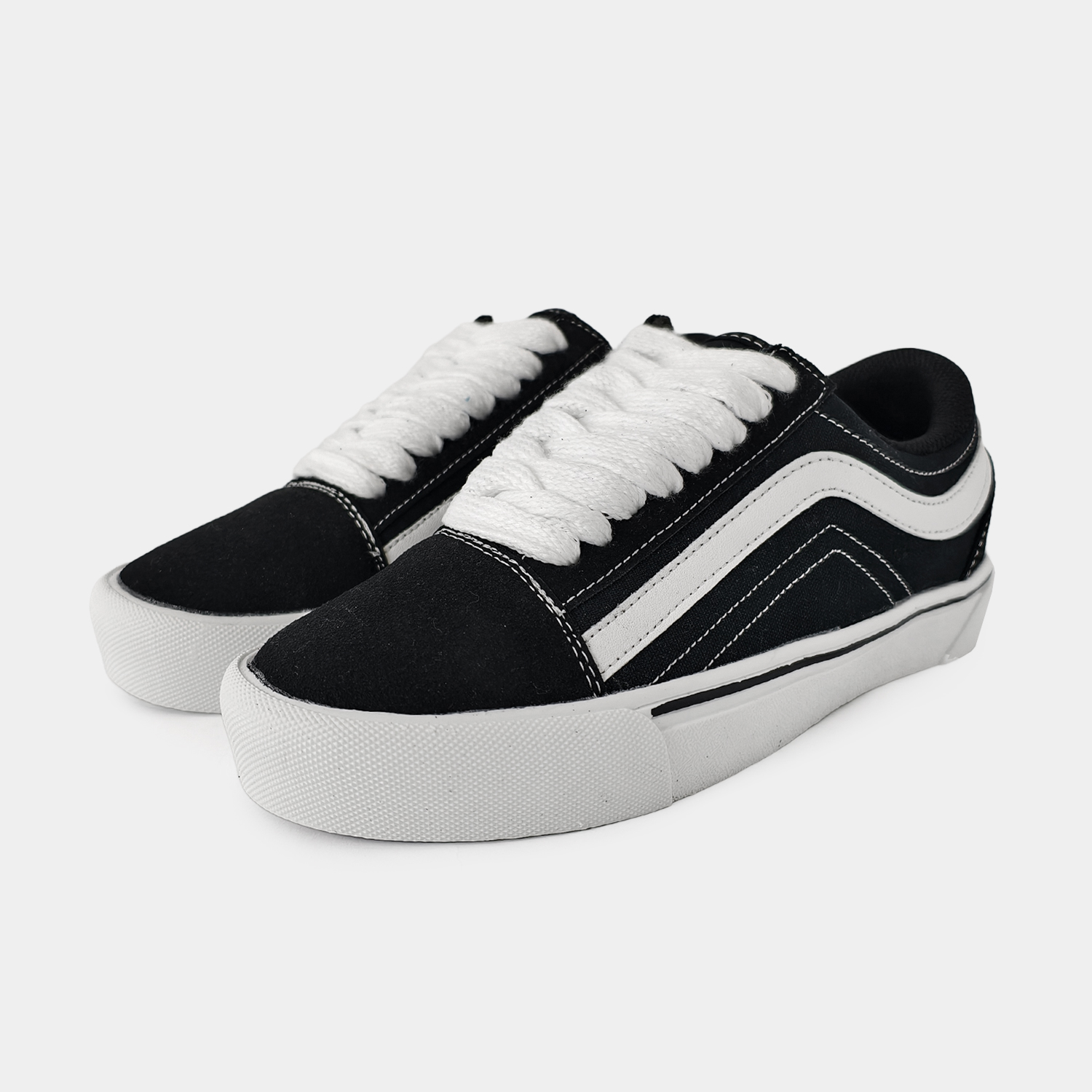 Giày Second Sunday Black Basic SK18