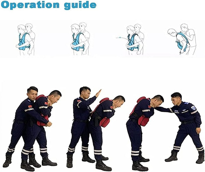 Áo vest huấn luyện sơ cấp cứu chống ngạt thở/tắc nghẽn/nghẹn/dị vật đường thở