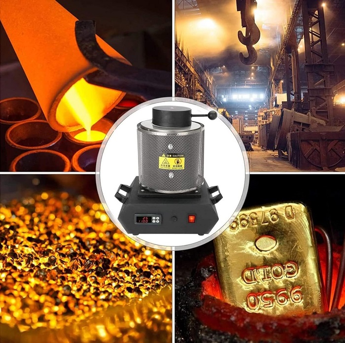 lò nung và lò luyện kim (vàng, bạc, đồng) MaxPower MF01
