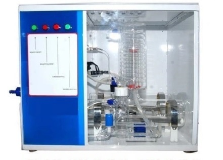 MÁY CHƯNG CẤT NƯỚC PHÒNG THÍ NGHIỆM MỘT LẦN 8 LÍT/GIỜ