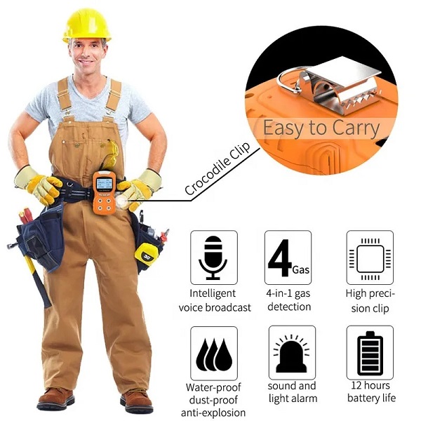 MÁY DO ĐA KHÍ CO, H2S, O2, LEL CẦM TAY 840