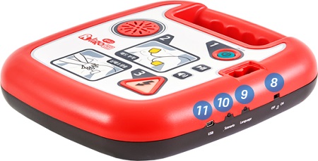 máy huấn luyện AED khử rung tim Hàn Quốc R-ligo T200A