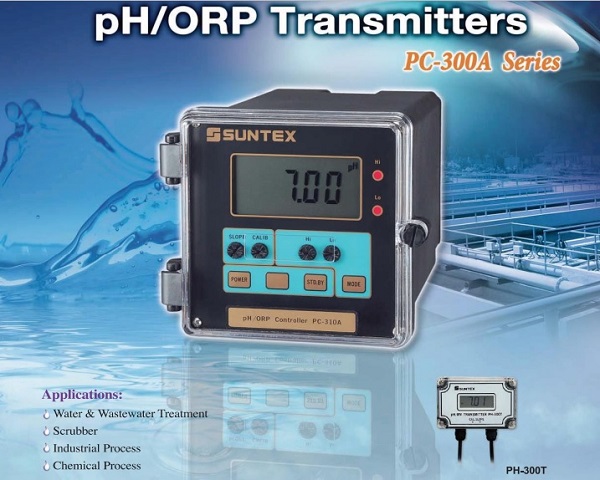BỘ ĐO CHỈ TIÊU NƯỚC SUNTEX ĐO ĐỘ PH/ORP: PC310A, PC320A, PC3110, PC100, PC100, TS-1PA, TS-100PA