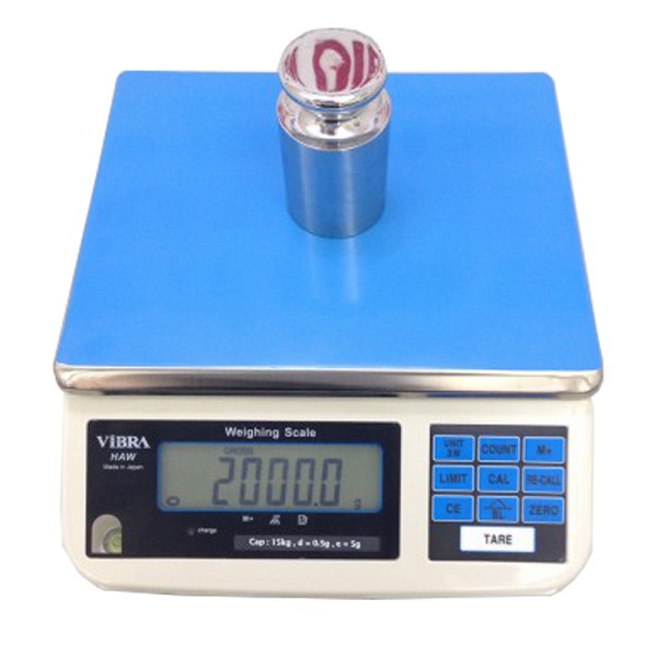 CÂN ĐIỆN TỬ VIBRA HAW 6KG/0,2G
