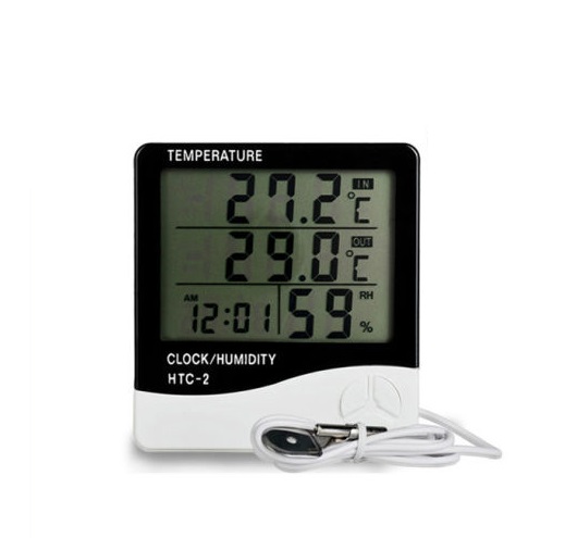 ĐỒNG HỒ ĐO NHIỆT ĐỘ VÀ ĐỘ ẨM HTC-2
