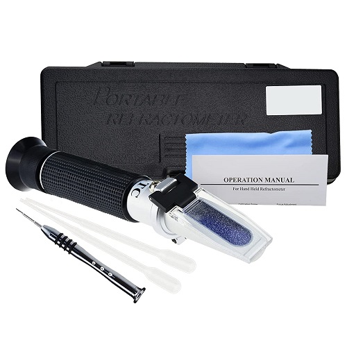 KHÚC XẠ KẾ ĐO ĐỘ NGỌT CẦM TAY 0-90% BRIX, TRUNG QUỐC