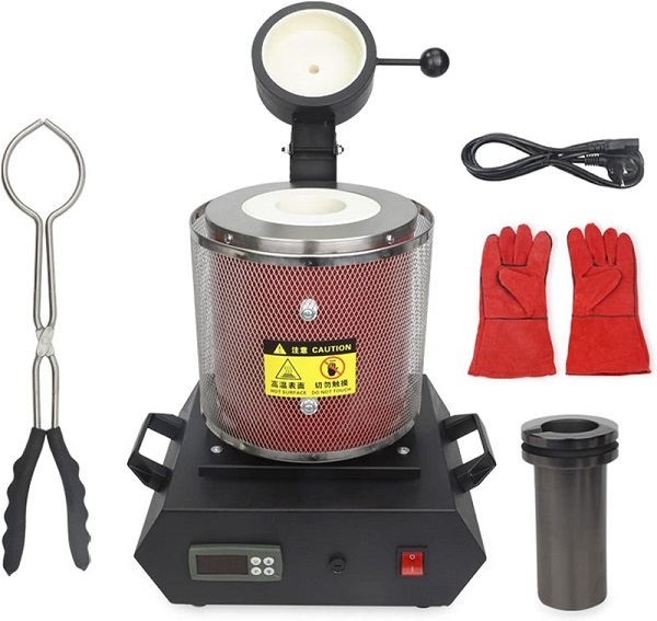 LÒ NUNG CHẢY VÀNG, BẠC, ĐỒNG, NHÔM MINI 1KG/2KG/3KG MAXPOWER MF03