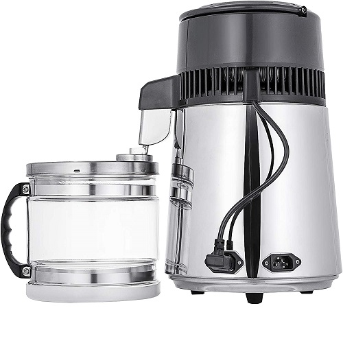 MÁY CHƯNG CẤT NƯỚC ĐỂ BÀN 1 LÍT/GIỜ VỚI BẢNG ĐIỀU KHIỂN KỸ THUẬT SỐ